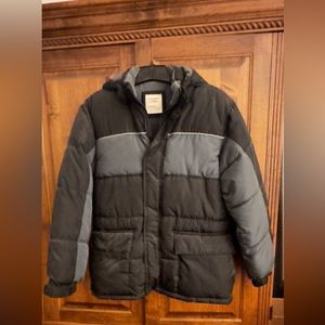 Old Navy Black Boys Puffer Jacket